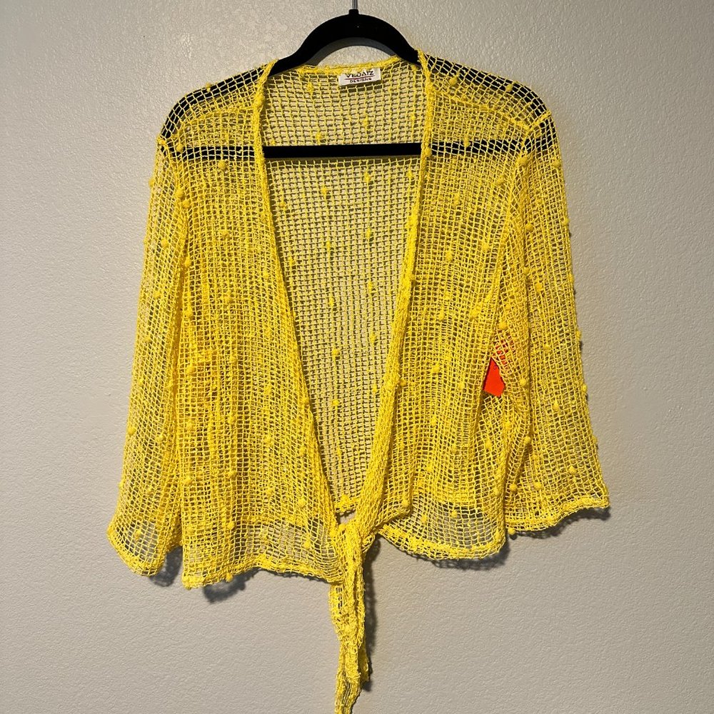 Yellow Cardigan